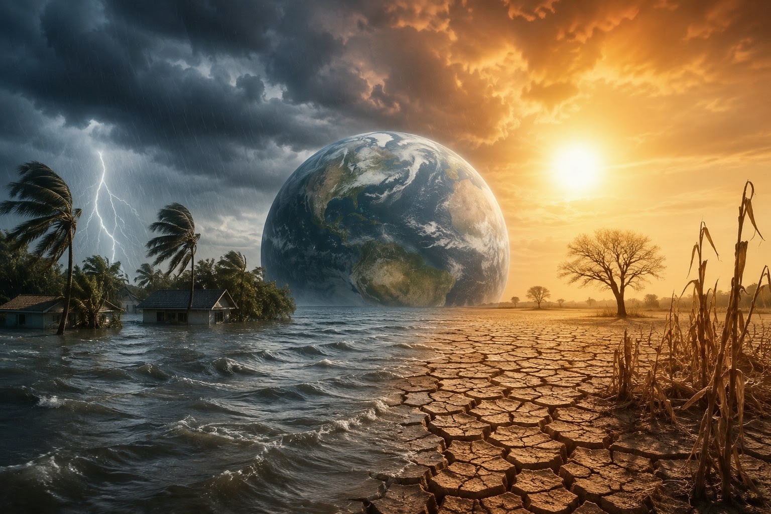 শক্তিশালী এল নিনোর সতর্কতা WMO-এর, আগস্ট-অক্টোবরে বাড়তে পারে তাপপ্রবাহ, খরা ও অতিবৃষ্টি