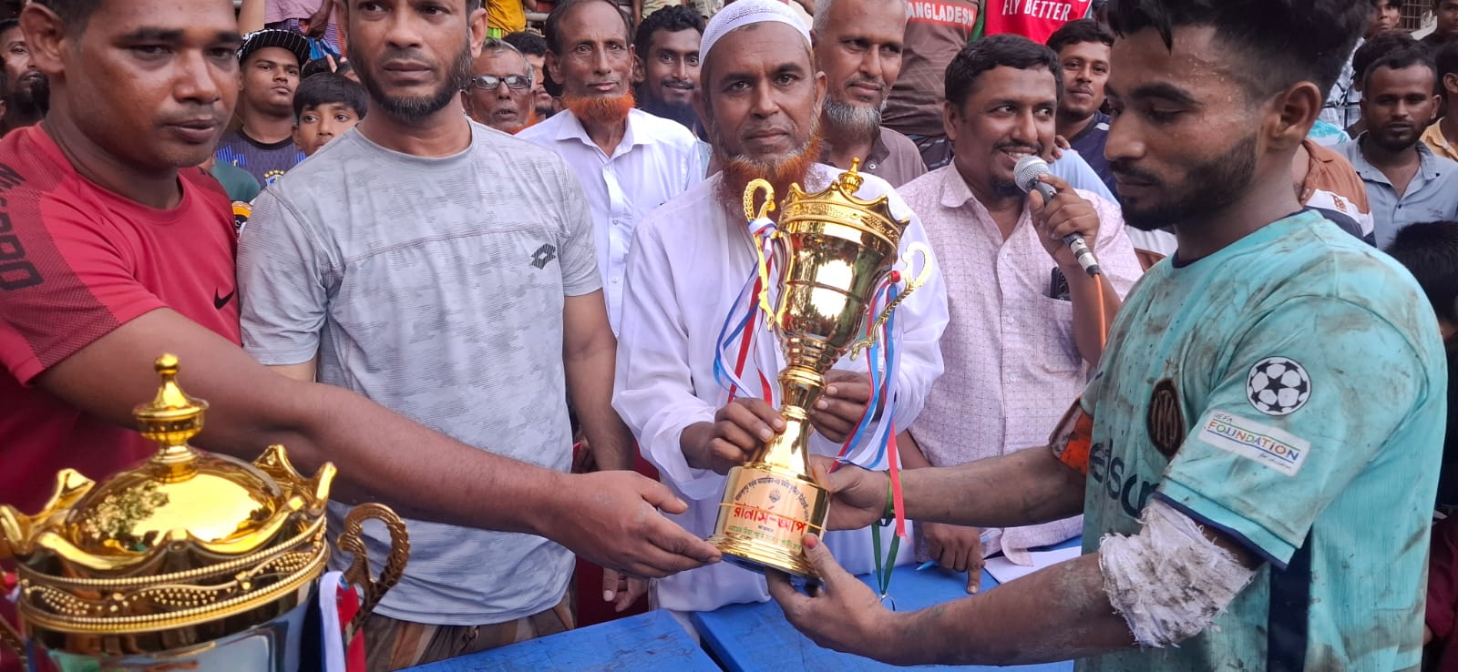রামচন্দ্রপুর প্রাথমিক বিদ্যালয় মাঠে ফুটবল টুর্নামেন্ট ২০২৬ অনুষ্ঠিত