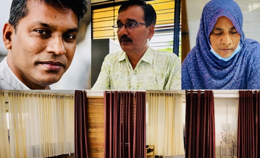 পর্দা কেনা হয়েছে ২০ লাখ টাকার অনিয়ম করেছে মেহেরপুর জেনারেল হাসপাতালে