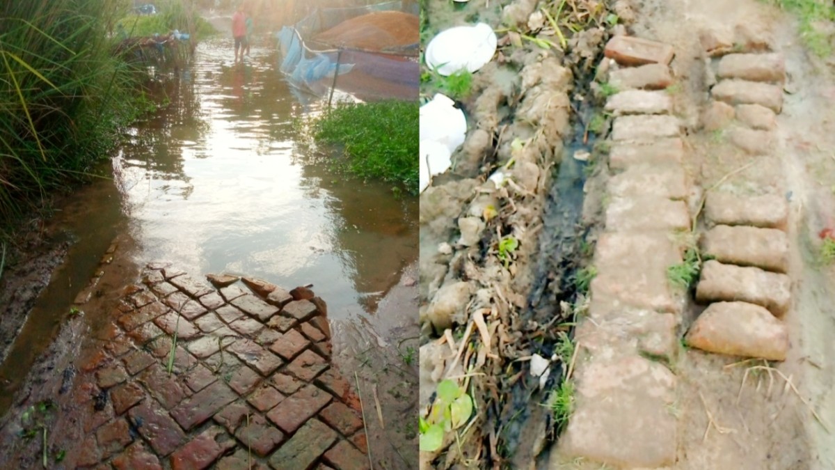 রাস্তা সংস্কারের অভাবে দুর্ভোগে আত্রাইয়ের বড়পুকুরিয়া গ্রামবাসী