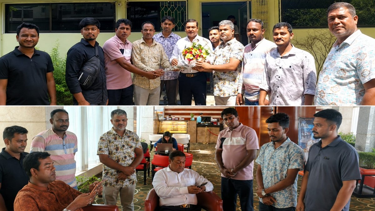 বাসসের প্রধান সম্পাদক কাদের গনি, কক্সবাজারে মতবিনিময়