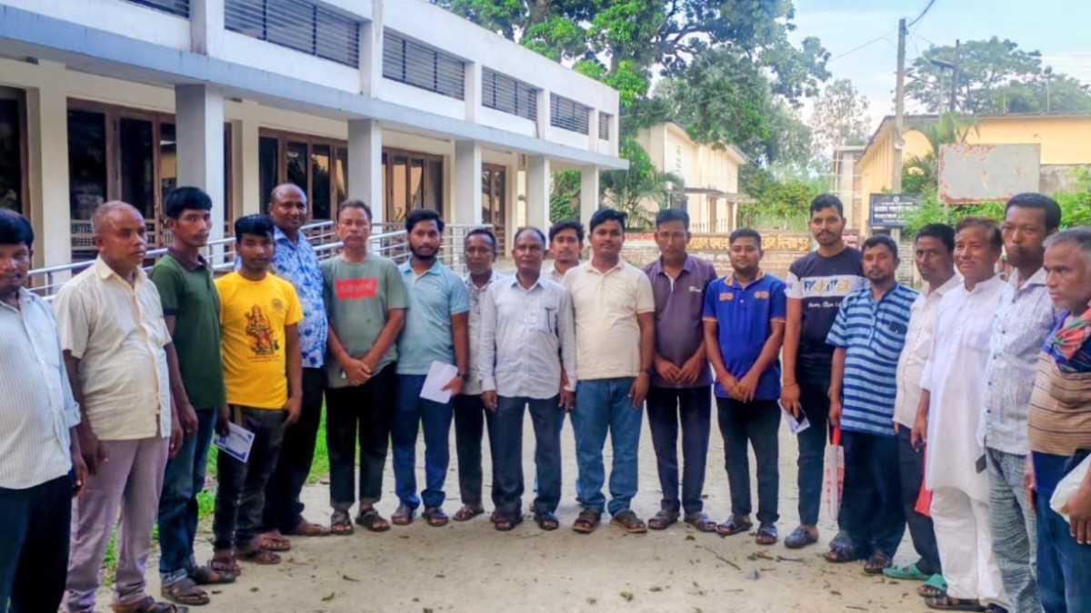 কাহারোলে সম্মিলিত জন্মাষ্টমী উদযাপনে প্রস্তুতিমূলক আলোচনা সভা