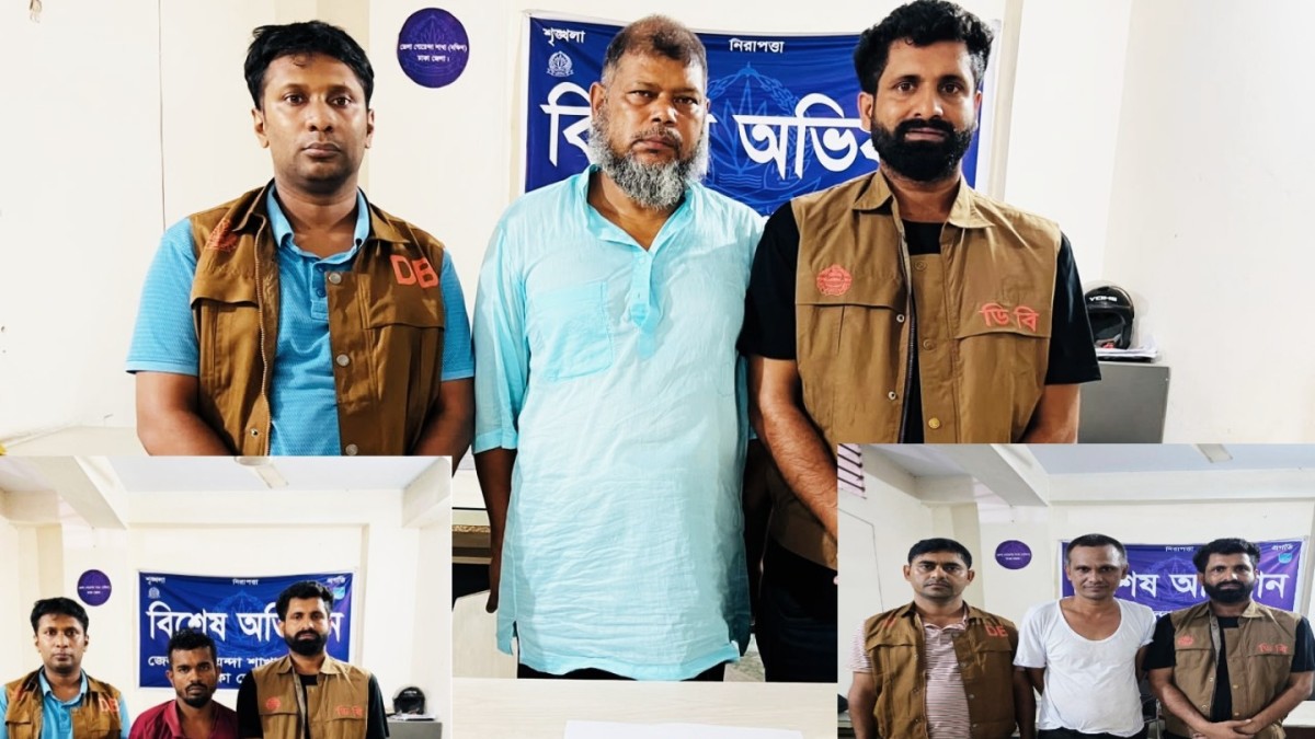 কেরানীগঞ্জে ডিবির বিশেষ অভিযান ৪০০ পিস ইয়াবাসহ ৩ মাদক ব্যবসায়ী গ্রেপ্তার