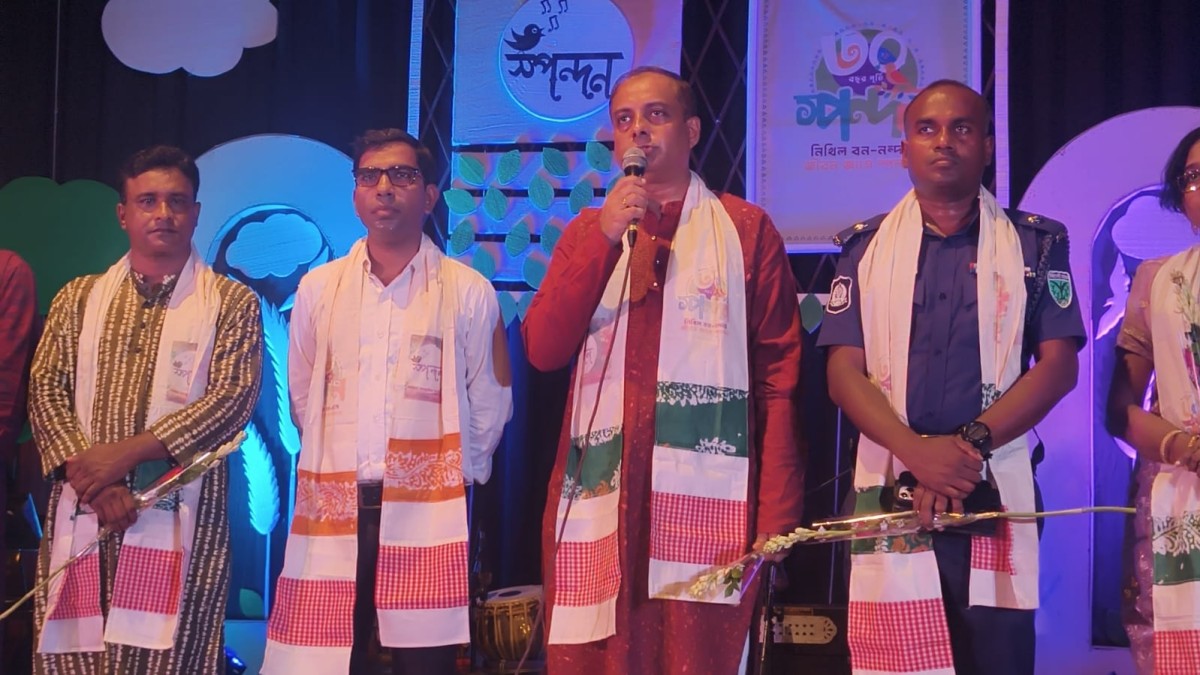 সুনামগঞ্জে স্পন্দনের ৩০ বছর পূর্তি উদ্‌যাপন