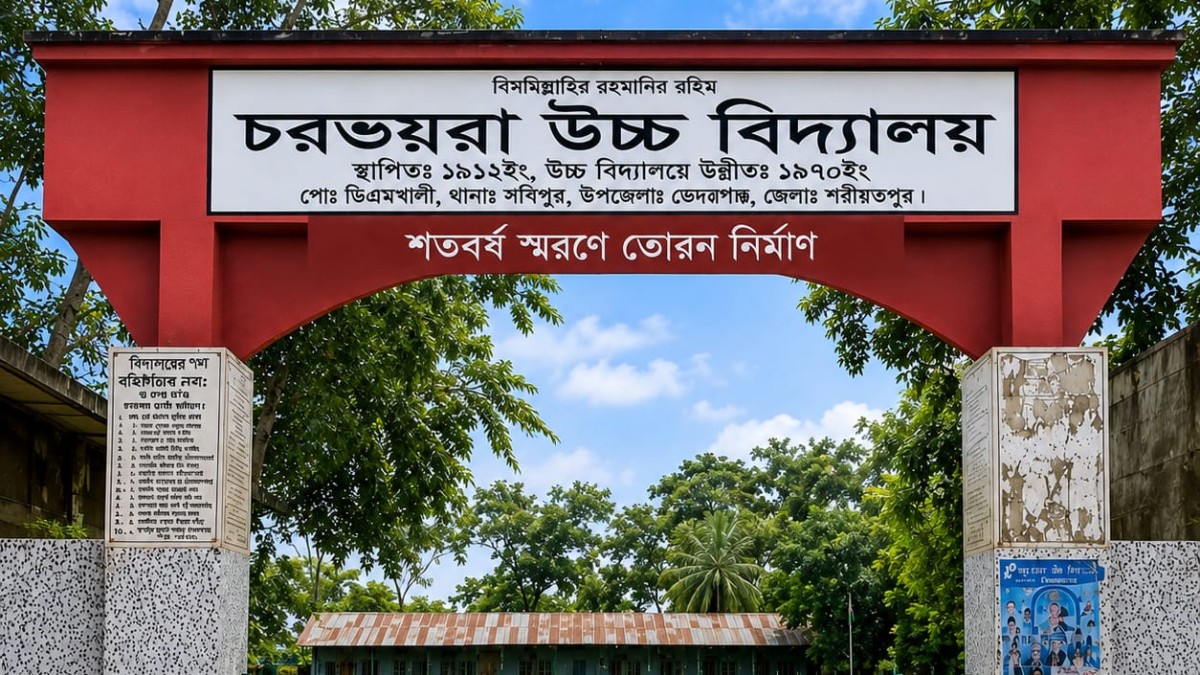 চরভয়রা উচ্চ বিদ্যালয়ের উন্নয়ন কাজে ২০ লাখ টাকা বরাদ্দ