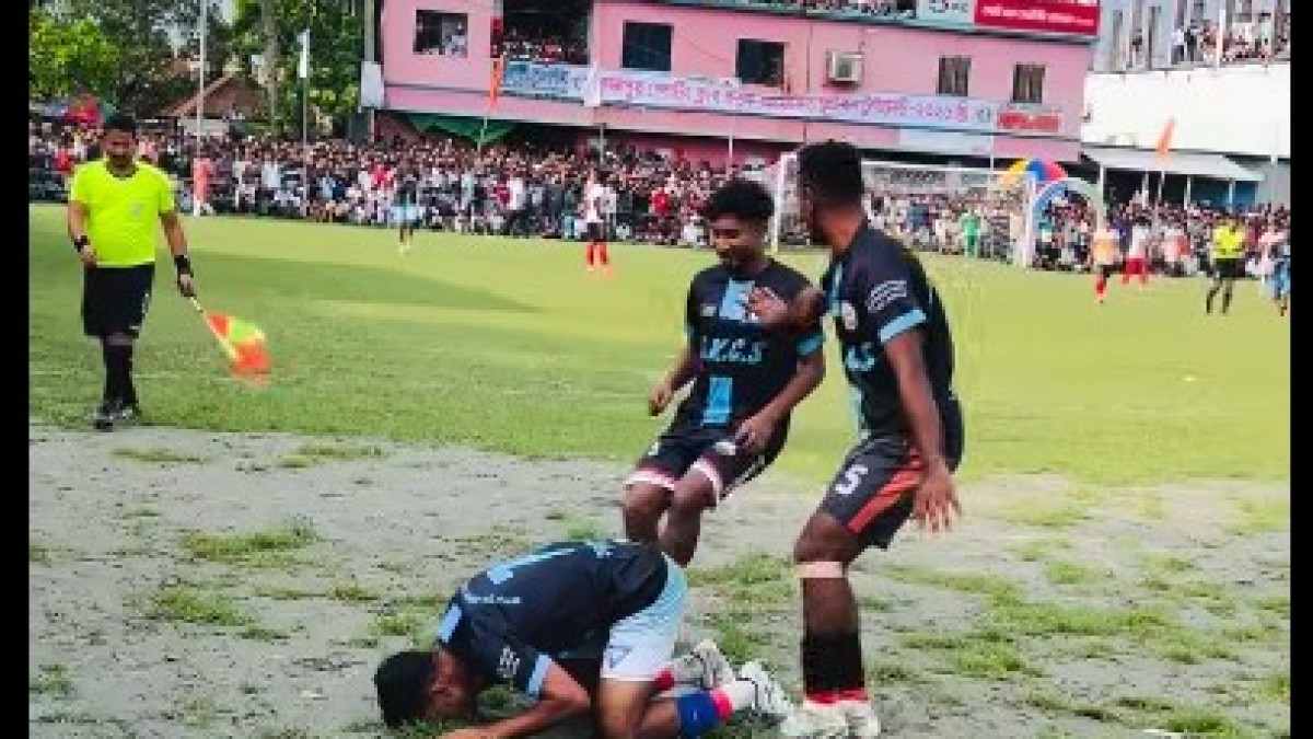 ৫–৪ গোলে ম্যাচ জিতে ফাইনালে সদরপুর ফুটবল একাডেমি