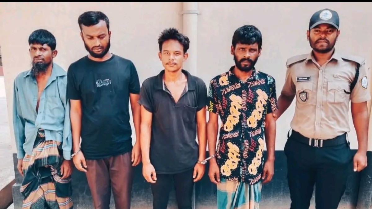 ঠাকুর গাঁও মাদক বিরোধী অভিযান  চারজনকে গ্রেফতার 