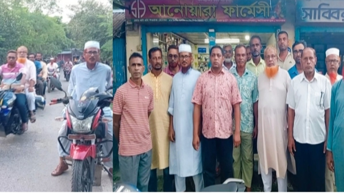 সংগঠনের কার্যক্রম ছড়িয়ে দিতে  মণিরামপুরে অবসরপ্রাপ্ত সশস্ত্র বাহিনী কল্যাণ সংস্থার মোটরসাইকেল শোভাযাত্রা। 