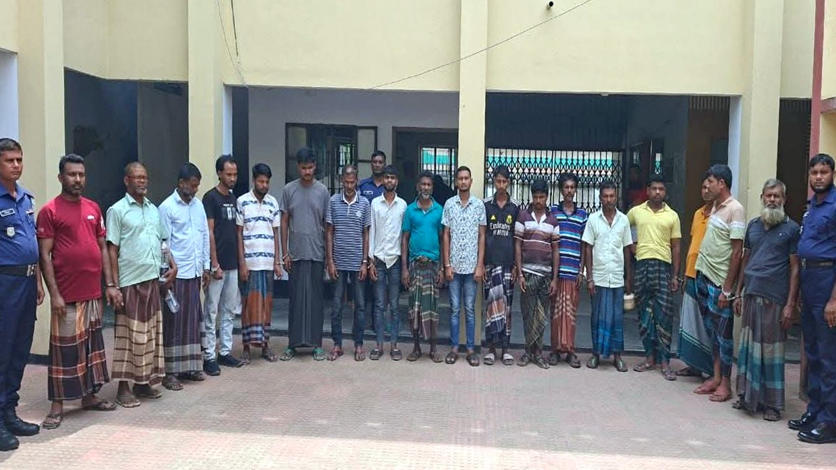 কুমারখালীতে মাদক ও জুয়ারসহ বিভিন্ন মামলায় আটক ১৮