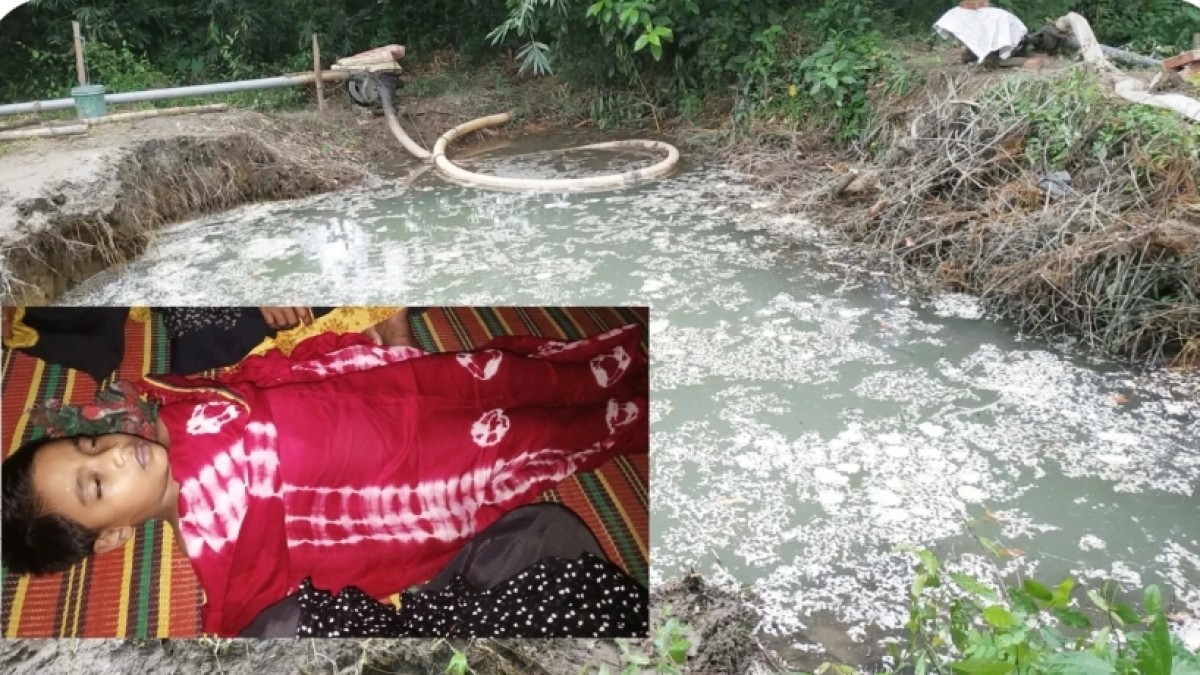 ঠাকুরগাঁওয়ে ড্রেজারে পুকুর খননের পর পানিতে ডুবে ৫ বছরের শিশুর মৃত্যু