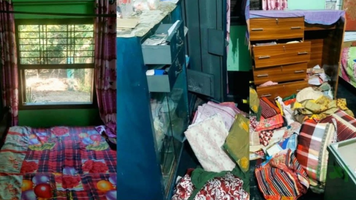 জানালা ভেঙে বৃদ্ধার বাড়িতে স্বর্ণালংকার ও মুঠোফোন চুরি