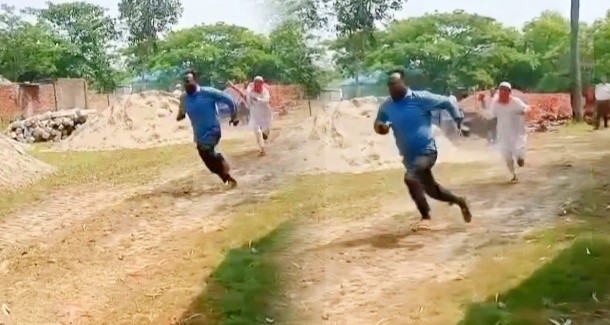 উন্নয়নকাজ পরিদর্শনে গিয়ে বিপদে প্রকৌশলী, ধাওয়া ঠিকাদারের