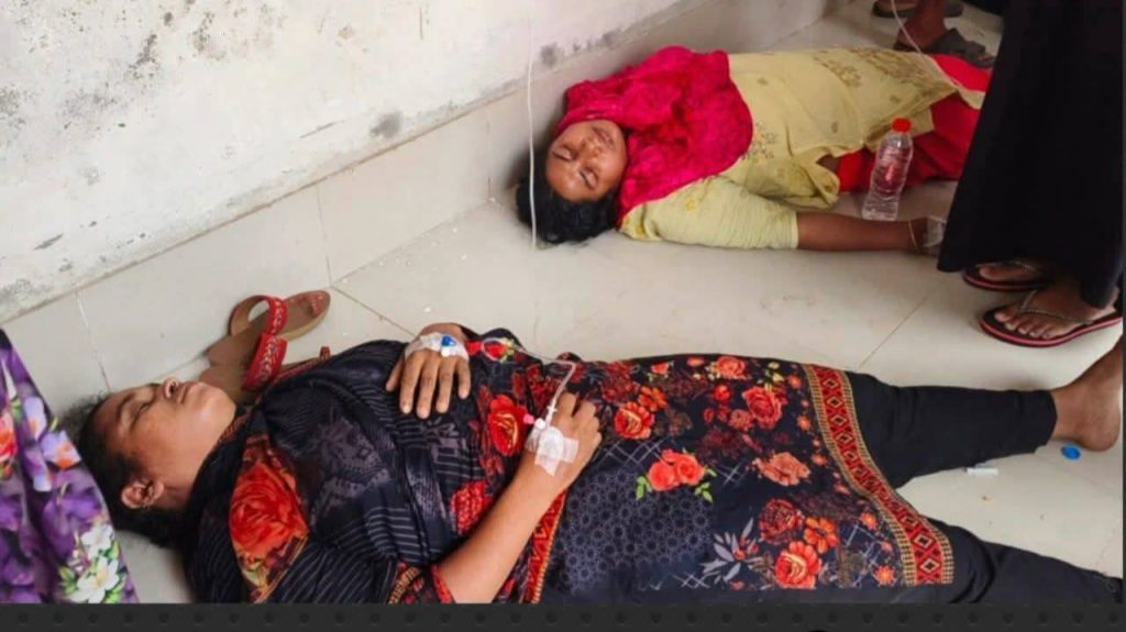 কালিয়াকৈর ড্রেসম্যান গার্মেন্টস লিমিটেডে ফিল্টারের পানি পান করে দুই শতাধিক শ্রমিক অসুস্থ